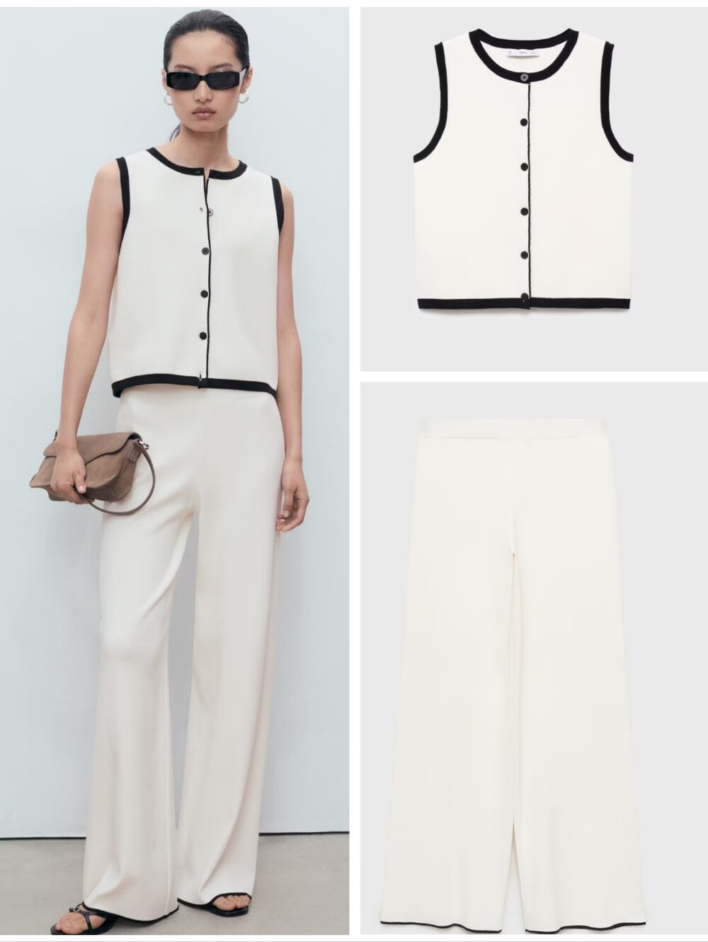 MANGO VEST/PANTS SET